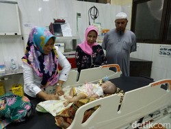 Derita Ilham, Bayi 4 Bulan di Riau yang Alami Tumor di Wajah