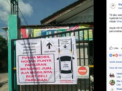Nggak Punya Parkiran, Mending Jual Mobilnya Buat Beli Parkiran