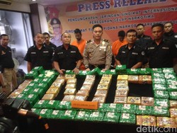 Polisi Gagalkan Penyelundupan 100 Kg Sabu Jaringan Malaysia-Medan