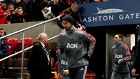 MU memainkan banyak pemain bintangnya saat bertemu Bristol City pada laga perempatfinal di Ashton Gate, Kamis (21/12/2017) dinihari WIB.  Foto: John Sibley/Action Images via Reuters