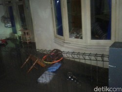 Air Surut, Ini Kondisi Terakhir Perbaikan Tanggul Kali Pulo di RT 14