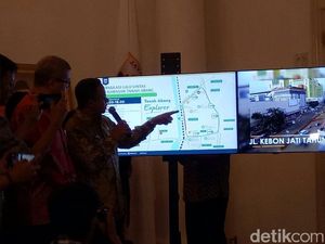 Konsep Baru Kawasan Pasar Tanah Abang Berlaku Mulai Besok