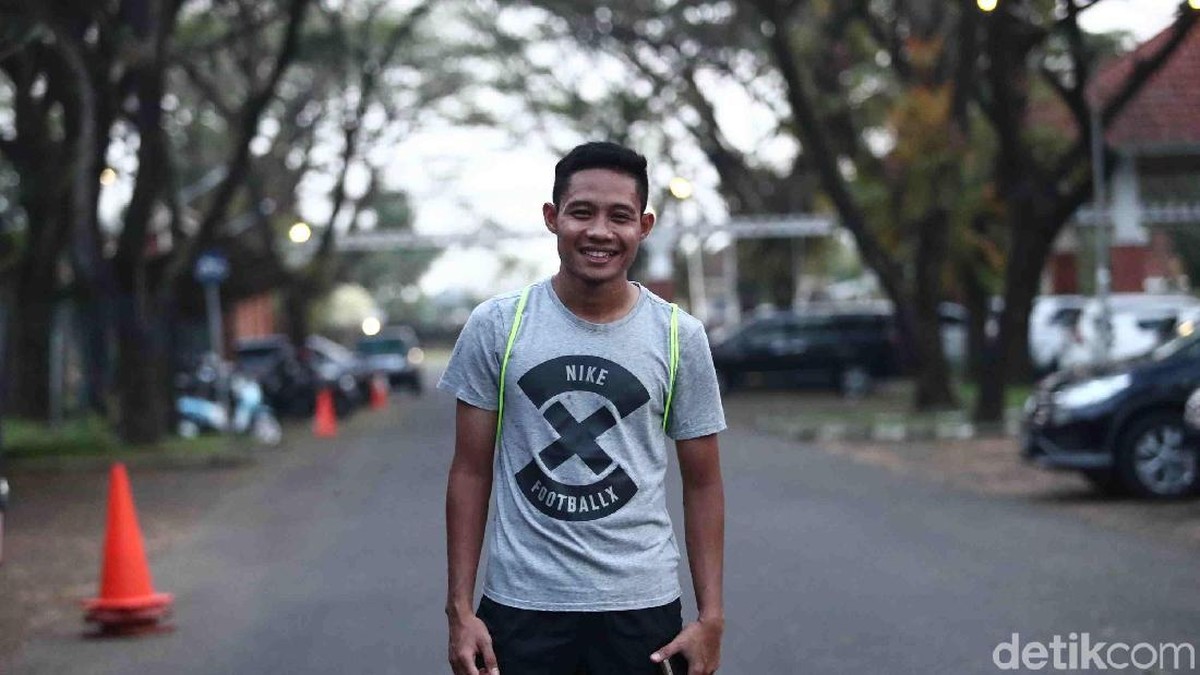 Evan Dimas (Foto: Grandyos Zafna/detikSport)