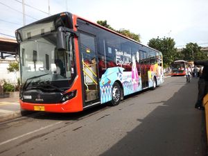 Bus Tanah Abang Explorer Disetop Sementara, Jl Jatibaru Status Quo