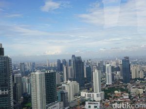 Foto: Cantik! Lanskap Jakarta dari Helikopter