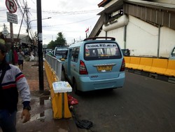 Jalan di Depan Stasiun Tanah Abang akan Ditutup, Ini Suasananya