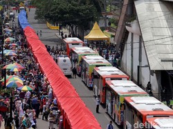 Pemprov DKI Akui Ada Pedagang Kios Serobot Tenda PKL di Tanah Abang