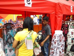 PKL Mulai Tempati Tenda di Jalan Depan Stasiun Tanah Abang