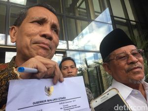 Ke KPK, Gubernur Malut Mengadu soal APBD yang Tak Kunjung Disahkan