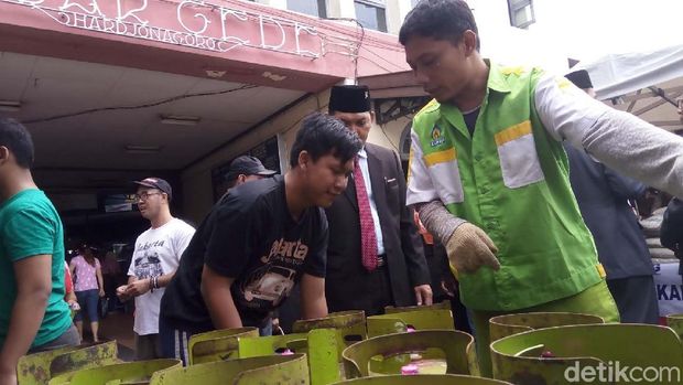 Gas elpiji di Solo
