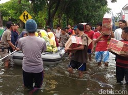 Sepekan Banjir di 5 Desa, Warga Pasuruan Hanya Dapat Mi Instan