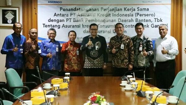 Askrindo Gandeng Bank Banten