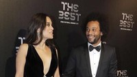 Bek kiri Real Madrid, Marcelo, bersama sang istri Clarisse Alves yang sudah bersamanya sejak 2008. Marcelo memiliki dua orang putra (Instagram @marcelotwelve)