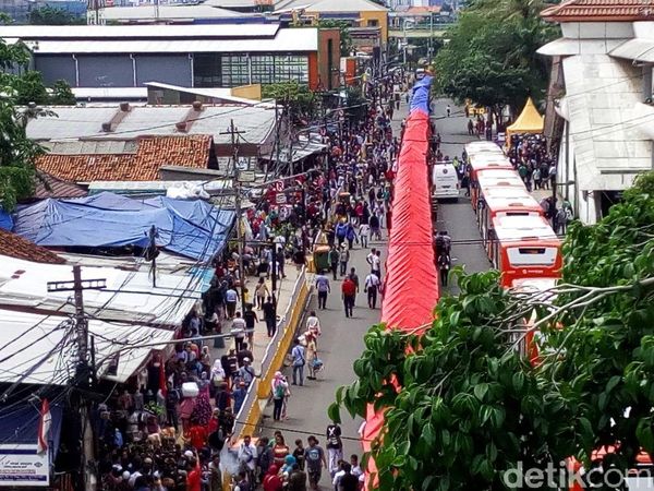 Melihat Wujud Baru Tanah Abang dari Ketinggian