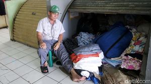 Foto: Pasar Blok G Sepi, Pedagang Berniat Turun Jadi PKL