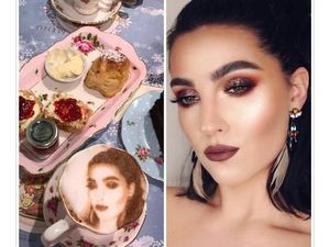 Selfieccino, Potret Foto Selfie di Secangkir Kopi Selfieccino, Potret Foto Selfie di Secangkir Kopi