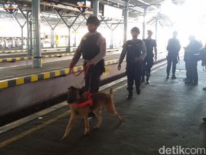 Antisipasi Teror Nataru, Anjing Pelacak Disiapkan di Stasiun Tugu