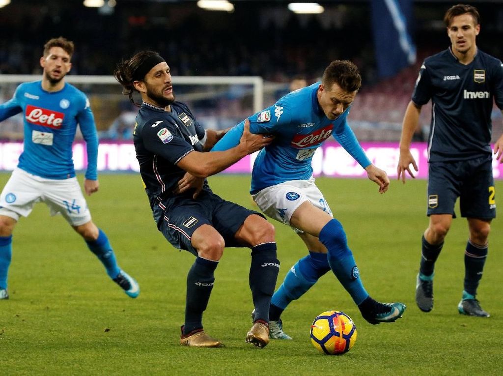 Kalahkan Sampdoria, Napoli Kukuh di Puncak Klasemen Liga Italia Kalahkan Sampdoria, Napoli Kukuh di Puncak Klasemen Liga Italia