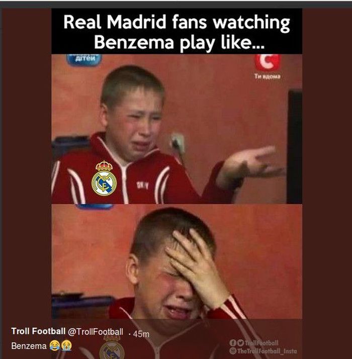 Dipecundangi Barca Madrid Dihajar Meme