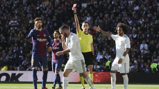 Laga El Clasico jilid dua di La Liga Spanyol bakal disiarkan menyesuaikan jam tayang utama di Amerika. (