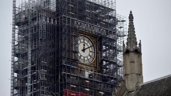 Penampakan Teranyar Big Ben, Ikon London yang Masih Direnovasi
