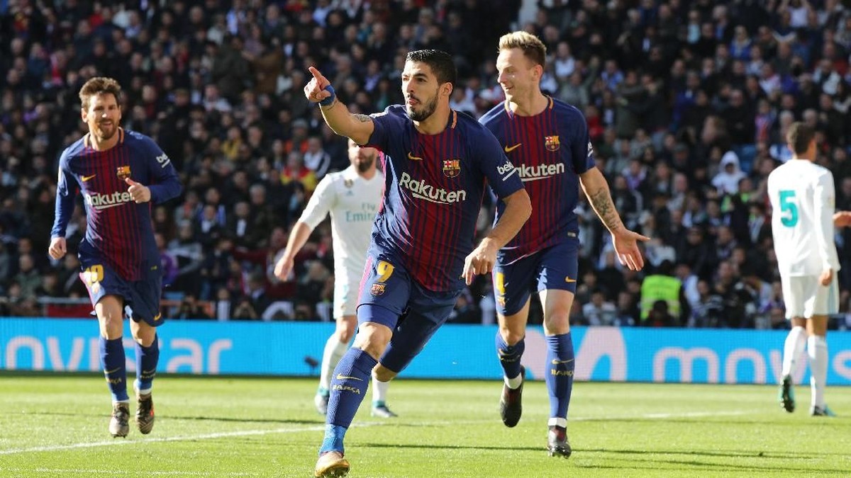 Barcelona punya kans mengukir rekor selisih poin dengan Real Madrid di laga El Clasico, Senin (7/5//2018) dini hari WIB. (Foto: Sergio Perez/REUTERS)