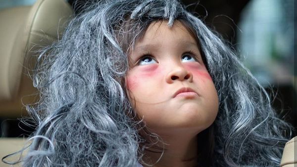 Aksi Menggemaskan Kala Madali, Putri Zaskia Adya Mecca