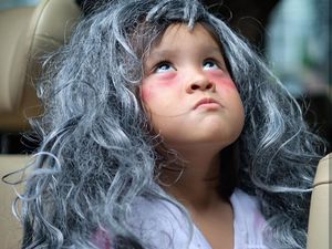 Aksi Menggemaskan Kala Madali, Putri Zaskia Adya Mecca