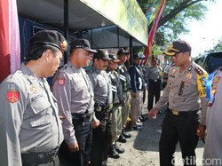 Beri Rasa Aman Warga, Polisi di Kota Kediri Siagakan Pos Khusus