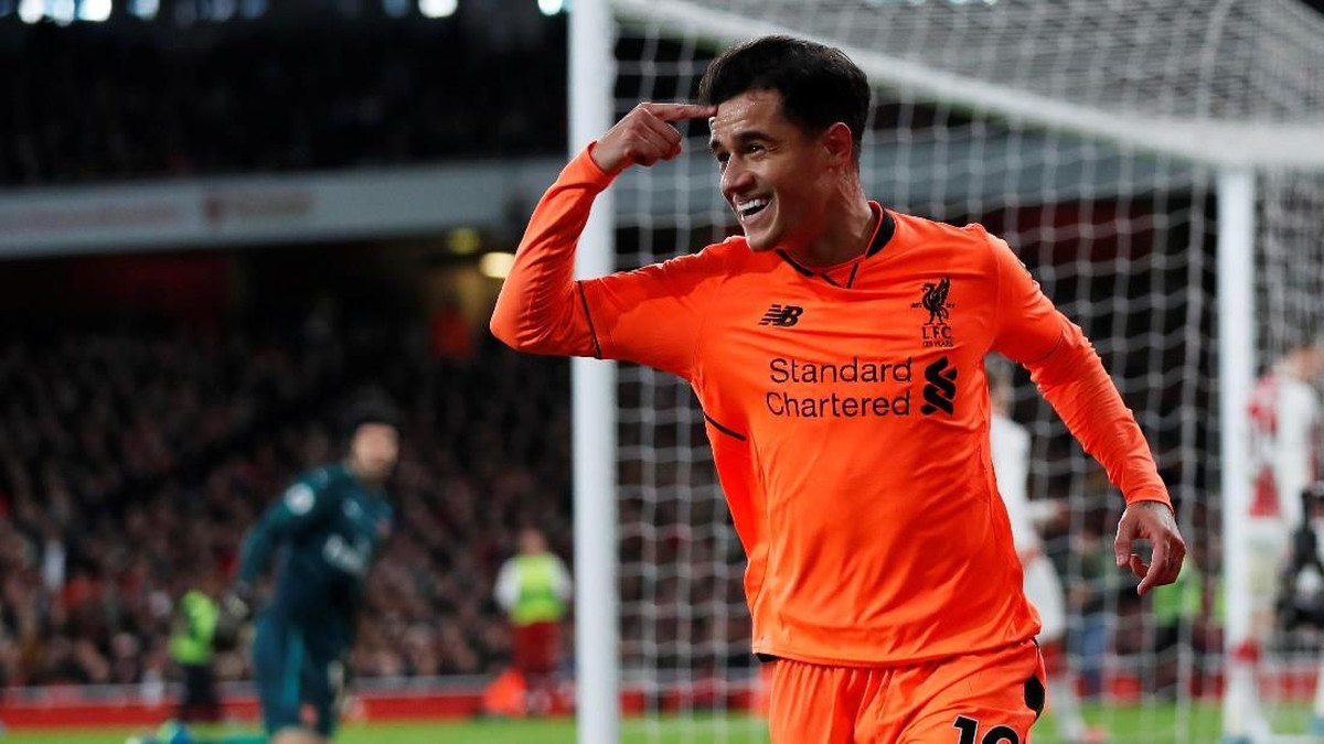Philippe Coutinho masih dikejar Barcelona di bursa transfer musim dingin 2018 (Eddie Keogh/Reuters)