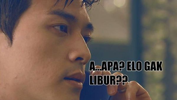 Ngenes Tapi Lucu, Meme Libur Panjang Tetap Kerja