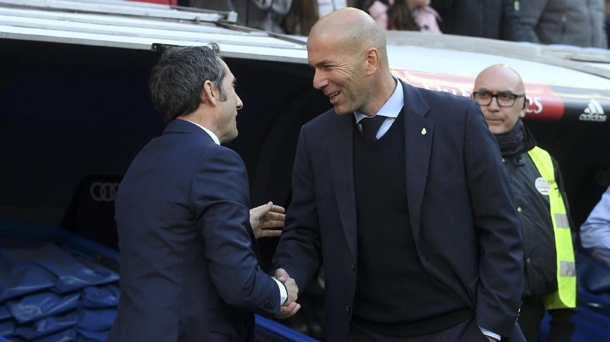 Ernesto Valverde berbicara soal krisis yang kini dialami Real Madrid. Apa katanya? (REUTERS/Sergio Perez)