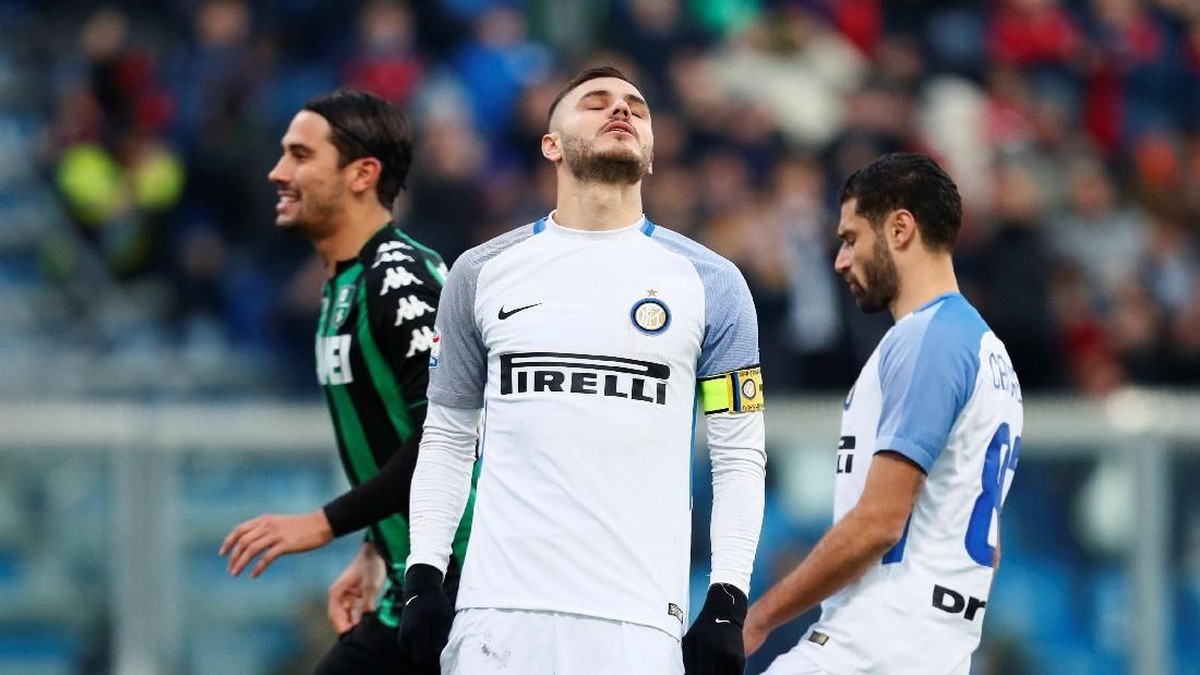 Inter Milan takluk dalam lawatan ke Sassuolo (REUTERS/Alessandro Garofalo)