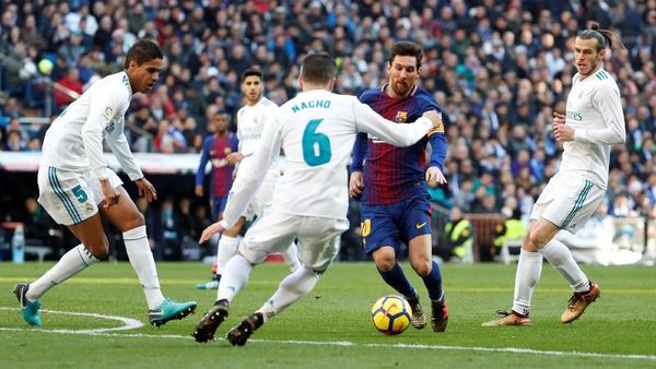 Santiago Bernabeu Panggung Messi