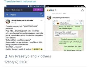 Ramai di Medsos, Toko Kue Enggan Bikin Ucapan Selamat Natal
