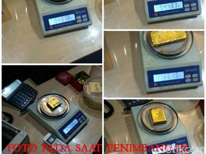 Ini Emas Rp 8 M yang Ditemukan Polisi dari Tempat Penampungan Ilegal