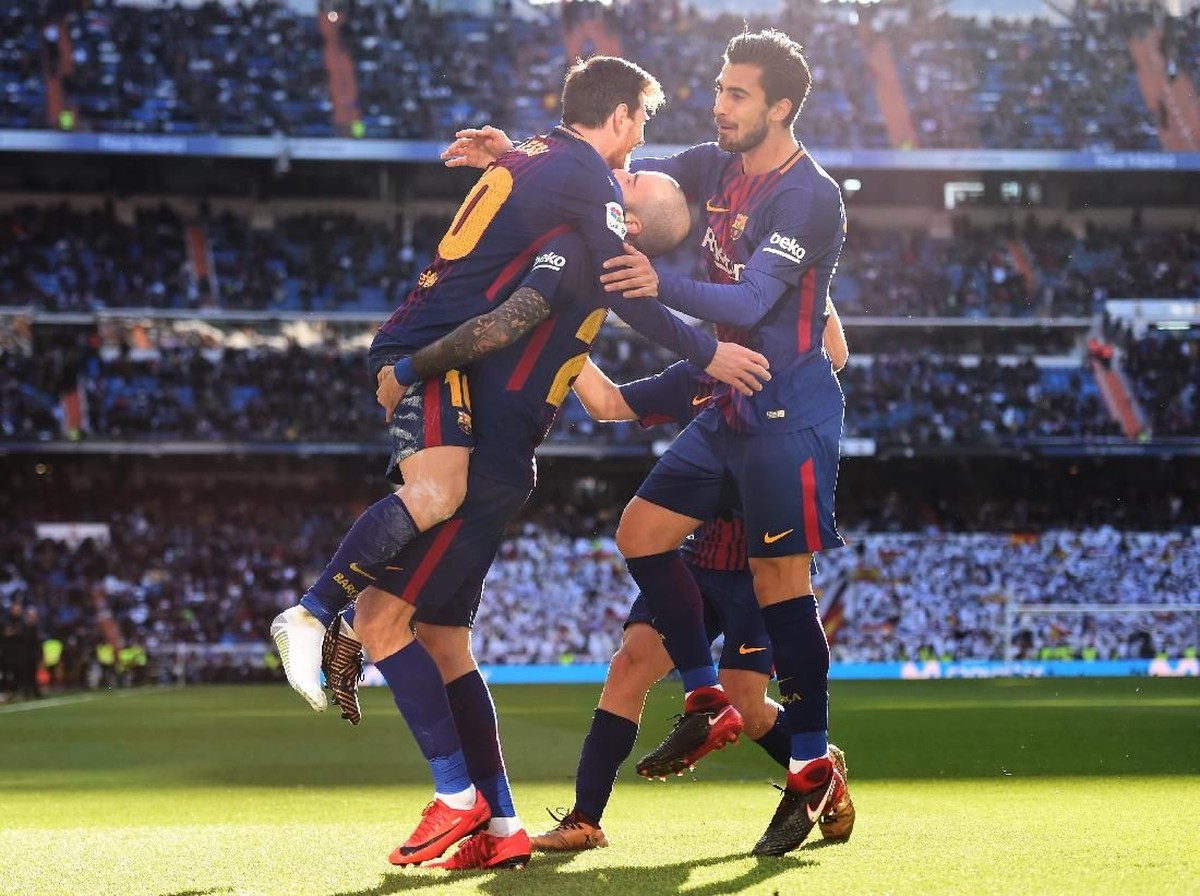 Barcelona di salah satu laga La Liga. (Foto: Denis Doyle/Getty Images)