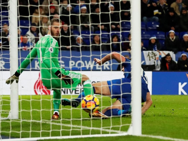 Leicester City Imbangi MU Gol Menit Akhir Batalkan Kemenangan MU atas LCFC