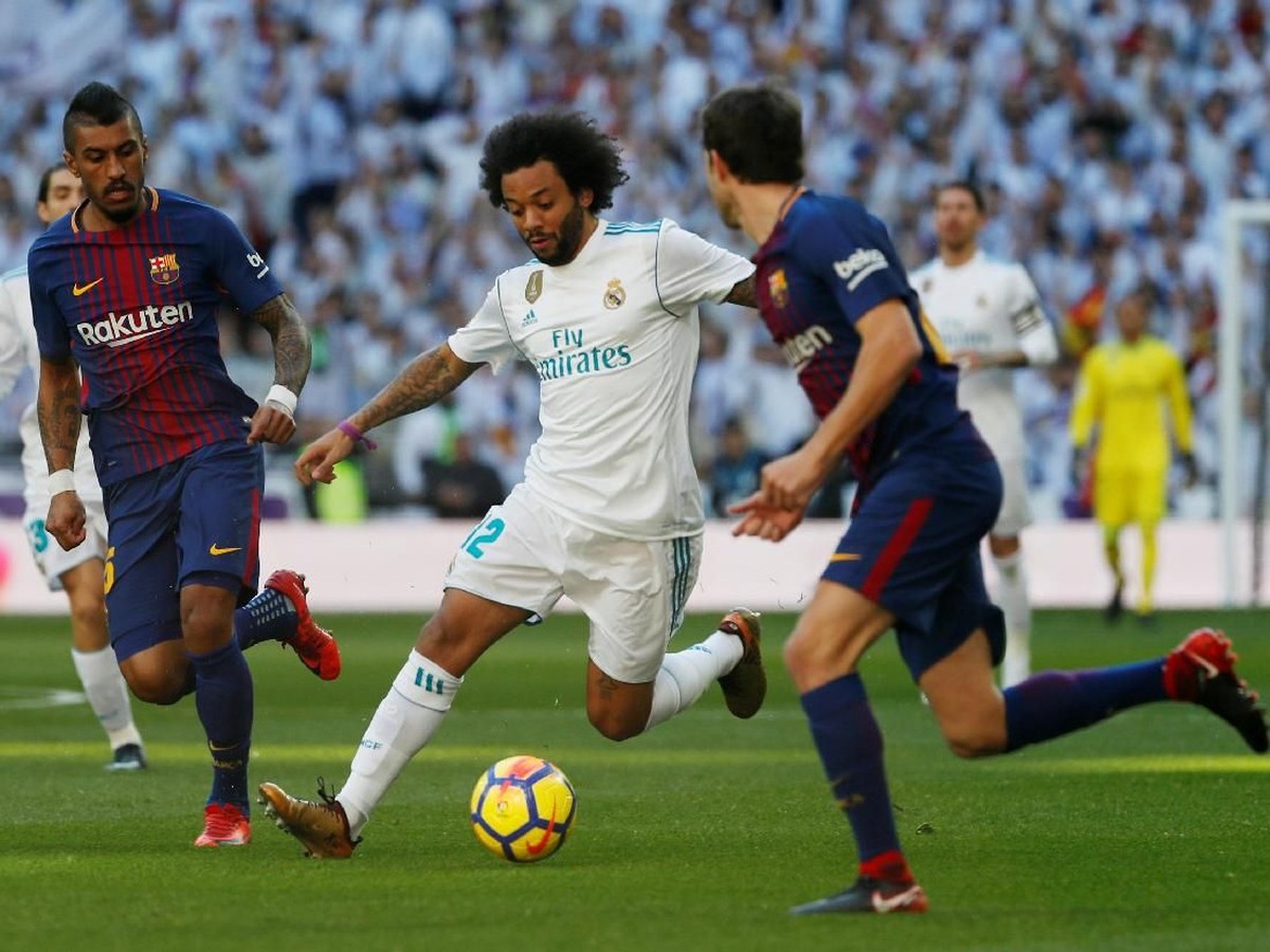 Pemain Real Madrid, Marcelo (Foto: Paul Hanna/ Reuters)