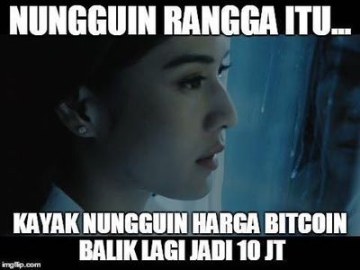 Meme Bitcoin Anjlok Bikin Ngakak