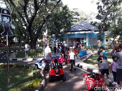 Libur Natal, Taman Lalu Lintas Kudus Dipadati Wisatawan