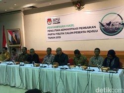 7 Parpol termasuk Partai Idaman Tak Bisa Lanjut Verifikasi Faktual