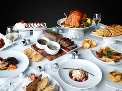 Santap Natal Istimewa dengan Kalkun Panggang dan Beef Welington di Hotel Ini