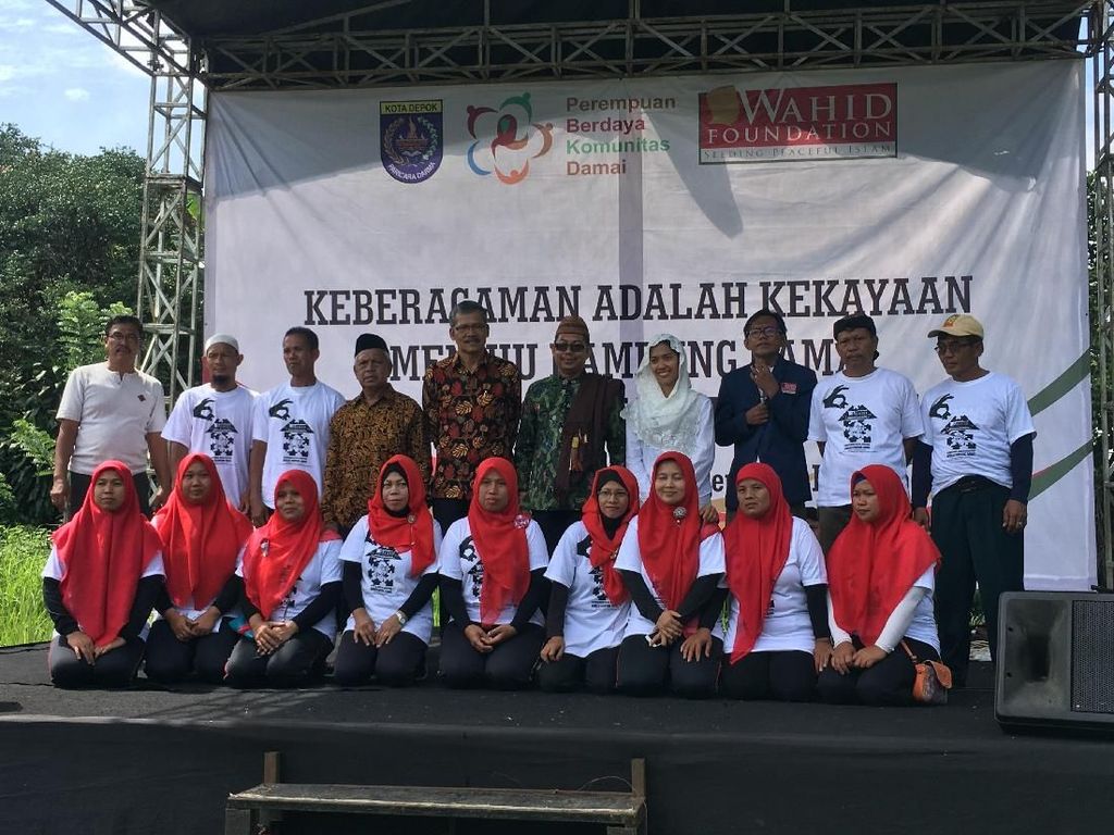 Wahid Foundation Deklarasi Kampung Damai di Depok Wahid Foundation Deklarasi Kampung Damai di Depok