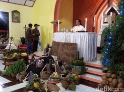 Misa Natal di Kabupaten Semarang Bernuansa Jawa