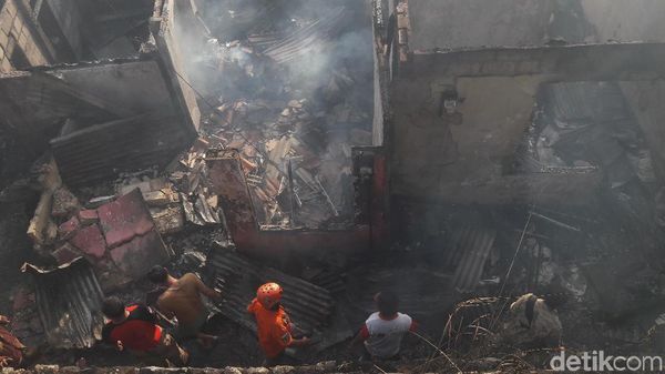 Penampakan Puluhan Rumah di Bogor yang Hangus Dilalap Api