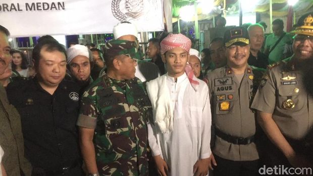 Jemaah Tabligh di Medan Ikut Amankan Gereja saat Malam Natal