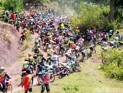 1.780 Traveler Uji Nyali & Berwisata Naik Motor Trail di Toraja