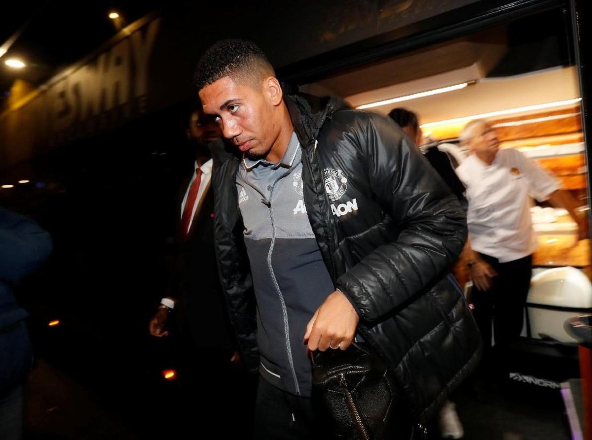 Bek Manchester United, Chris Smalling. (Foto: David Klein/Reuters)