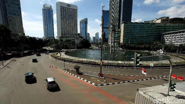 Libur Natal, Arus Lalu Lintas di Jalan Protokol Jakarta Lengang